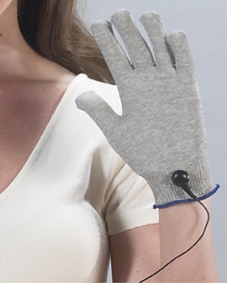 Silver 10-65010 Bilt-Rite Mastex Health Conductive Glove 